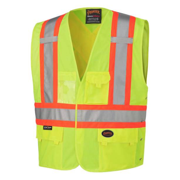 PIONEER 131 SAFETY VEST - HI-VIZ YELLOW/GREEN