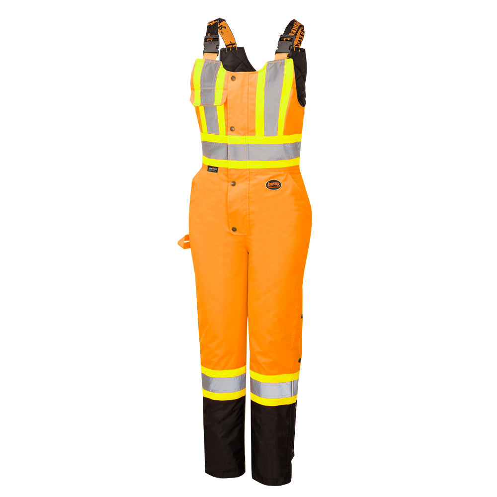 PIONEER WOMENS HI-VIS WATERPROOF SAVETY OVERALLS