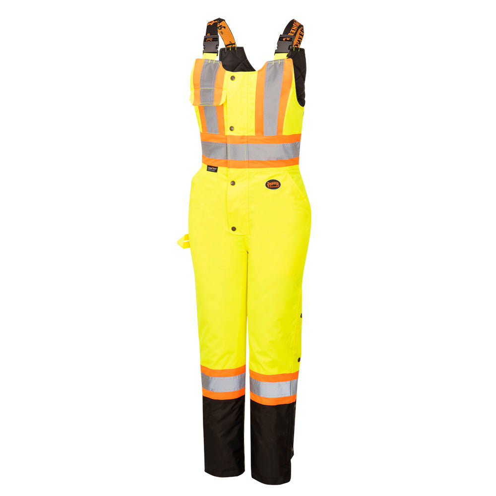 PIONEER WOMENS HI-VIS WATERPROOF SAFETY OVERALLS