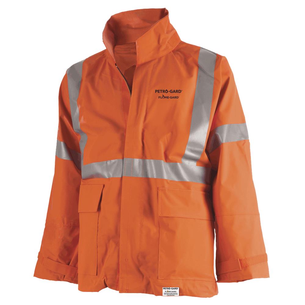 RANPRO PETRO-GARD HI-VIS FR/ARC RATED SAFETY JACKET - HI-VIS ORANGE