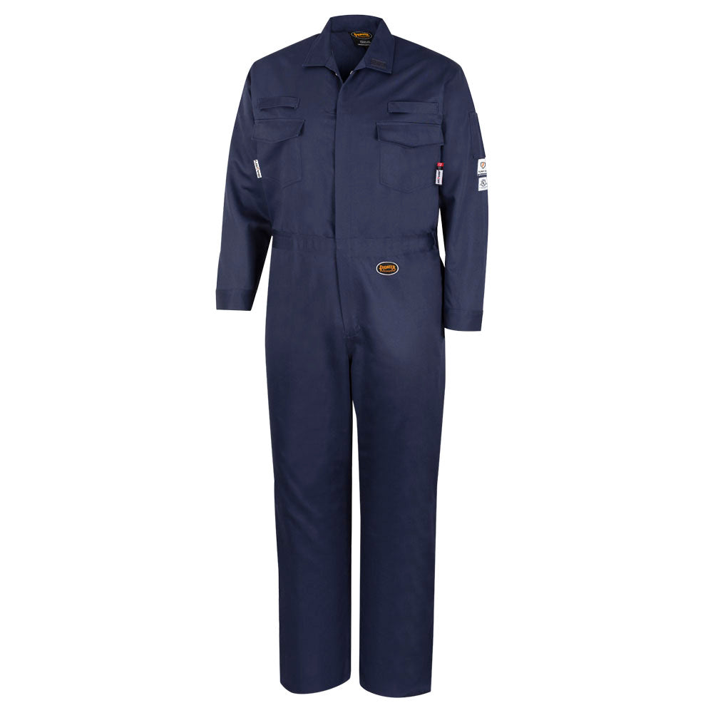 PIONEER FLASH-GARD FR/ARC RATED WELDING COVERALLS - NAVY (TALL)