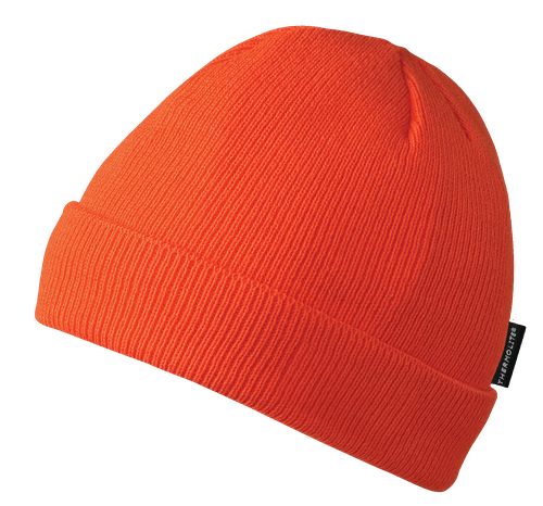 LINED TOQUE– HI-VIS ORANGE – ONE SIZE FITS ALL