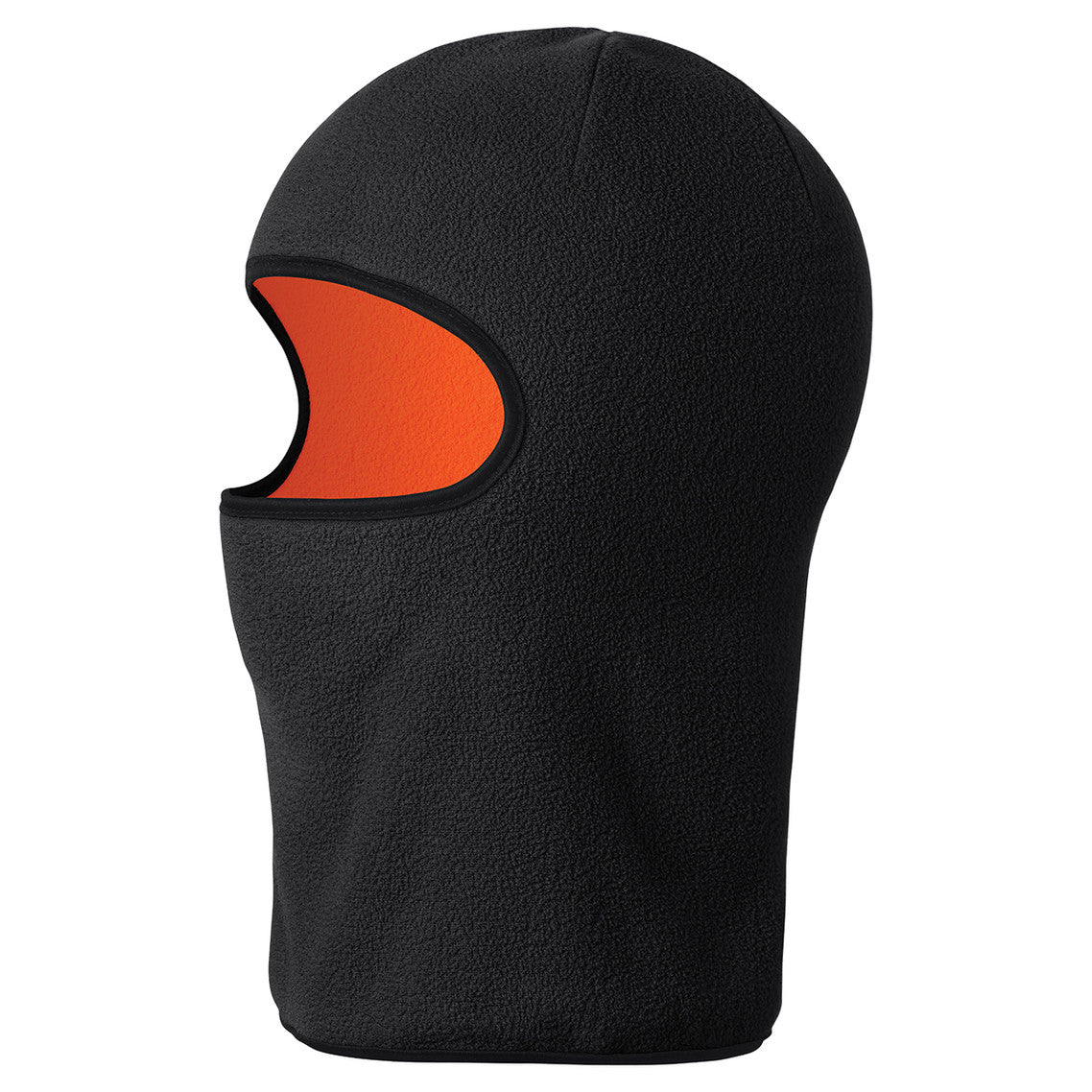 Pioneer Pioneer 5502 Reversible Micro Fleece Hood Balaclava – Black / Hi-Vis Orange