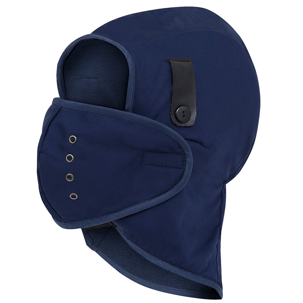 Pioneer Pioneer 566N Hard Hat Liner with Fleece Lining and Detachable Mouthpiece