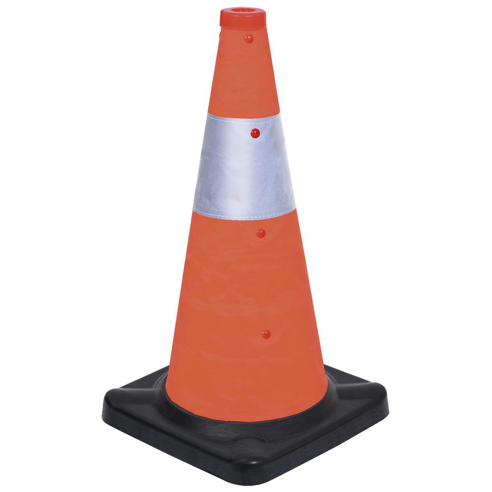 PIONEER COLLAPSIBLE SAFETY CONE - LED LIGHT - 18"
