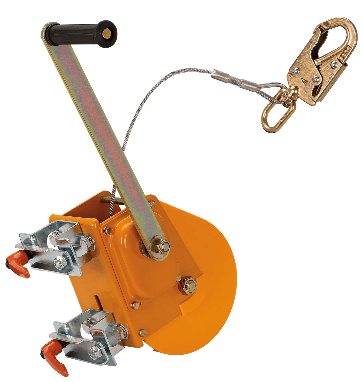 Peakworks Confined Space Kit - Replacement 65' Man Winch with 3/16" (5MM) Cable and Swivel Hook — official manufacturer gallery view