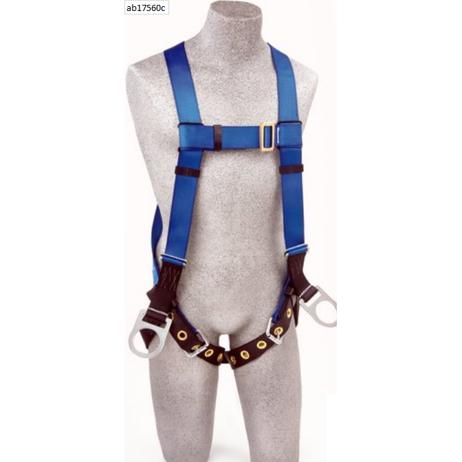 BACK AND SIDE D-RINGS, TONGUE BUCKLE LEG STRAPS (SIZE UNIVERSAL).