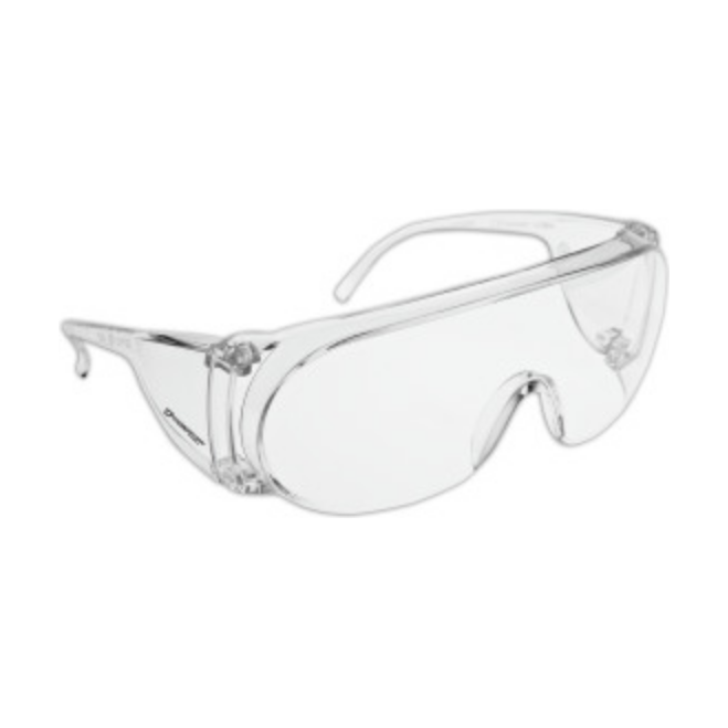 VISITOR SAF. GLASSES CLR FRAME/CLEAR LENS