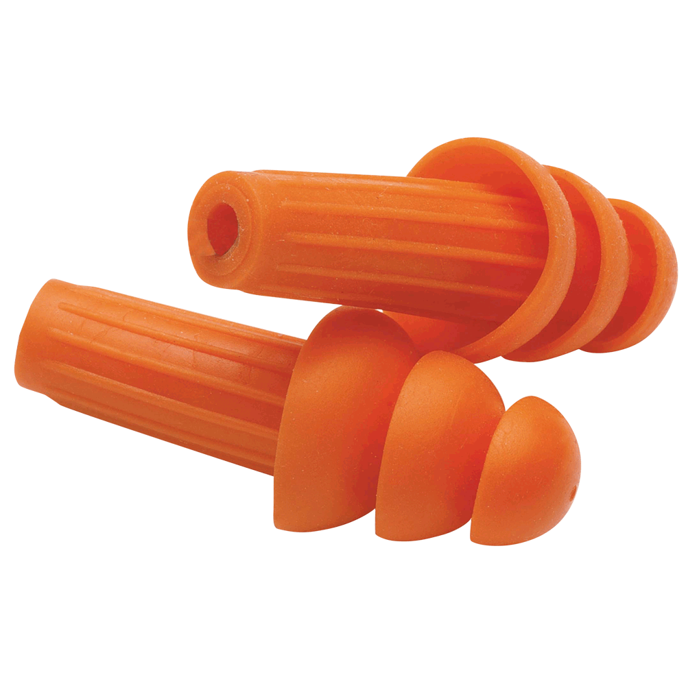 Jackson Jackson SUW-67220 Uncorded Reusable Triple Flange Earplugs – 26dB NRR