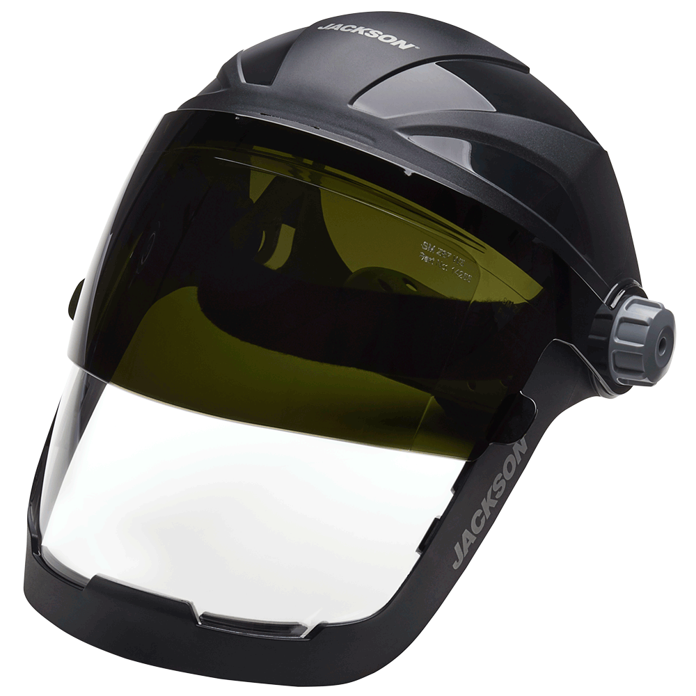 Jackson Jackson Quad 500® Series Face Shield – Clear/Black – SUW-14230