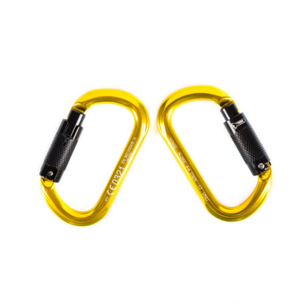 N 282 ALUMINUM 3 STAGE OVAL CARABINER