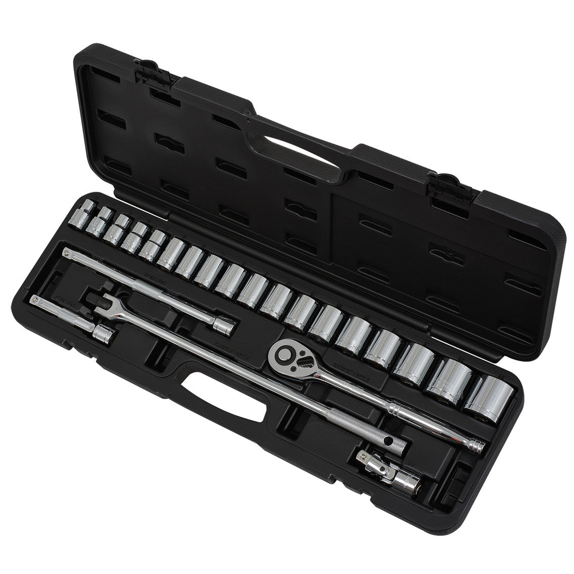 ITC ITC ISK-1224M 24-Piece 1/2" Drive Metric Socket Set