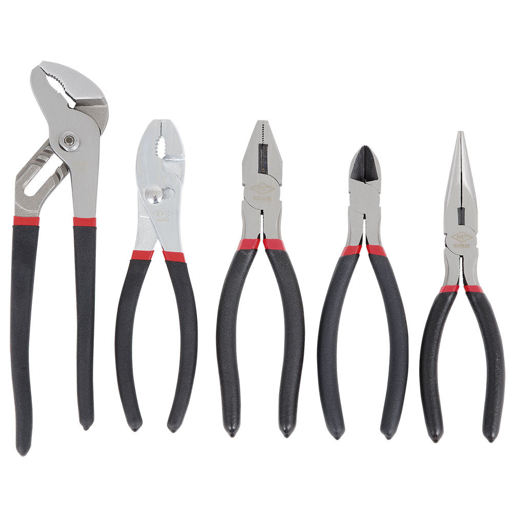 ITC ITC IPL-5S Cushion Grip Pliers Set – 5 Pieces