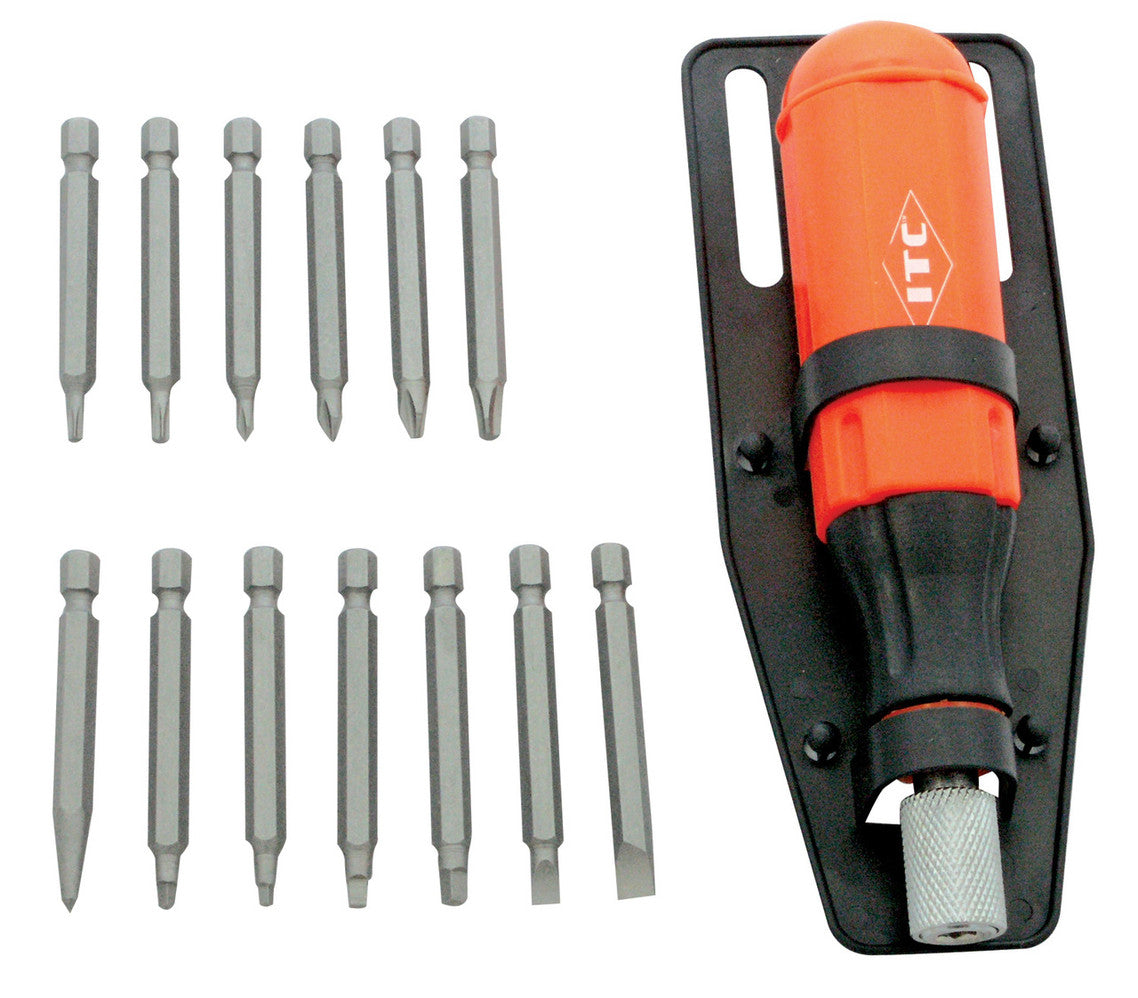 ITC ITC ISDM-15 15-Piece Multibit Screwdriver Set