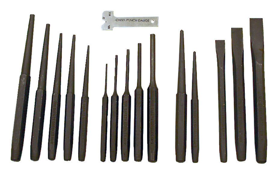 ITC ITC IPC-16 16-Piece Punch and Chisel Set