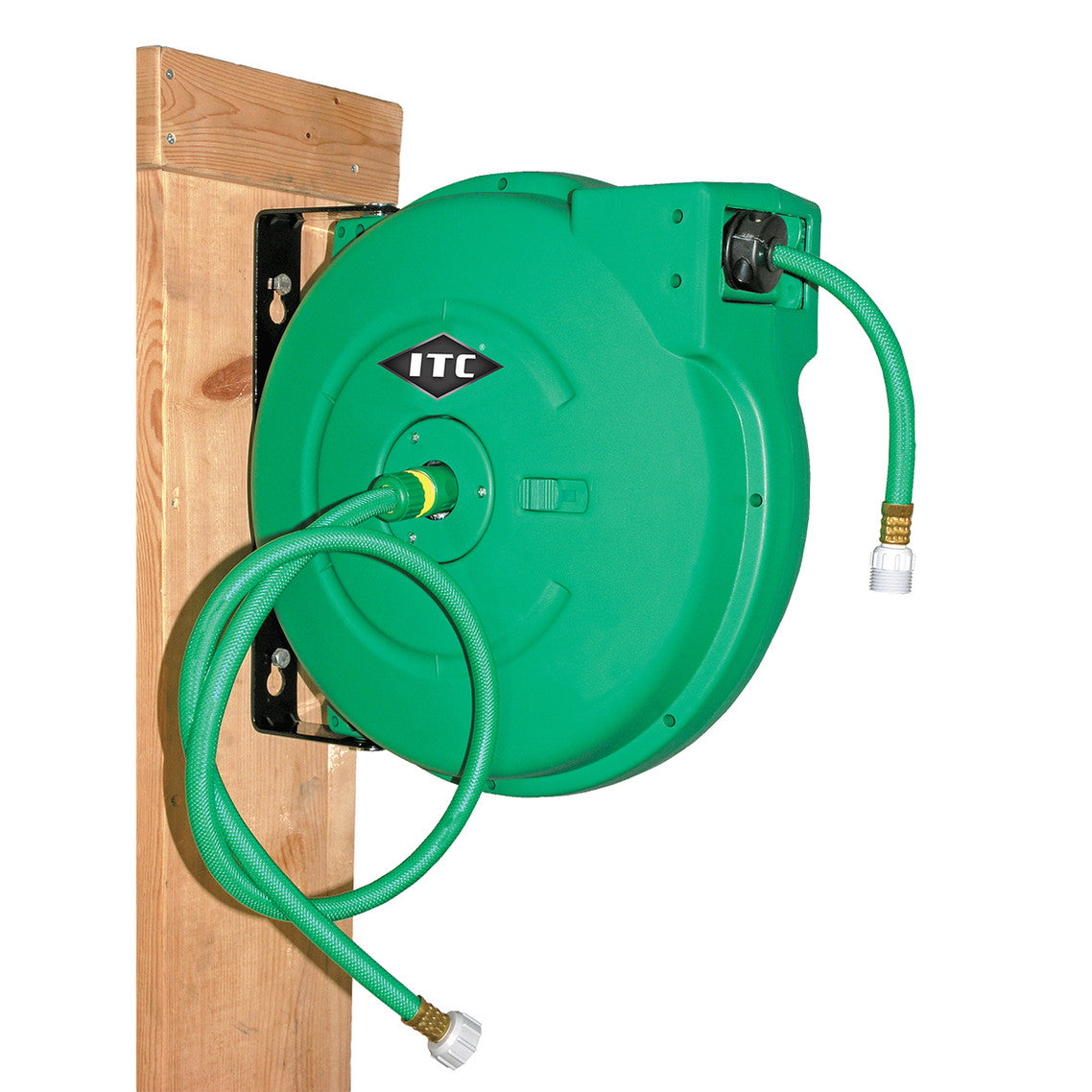 ITC ITC IAW1265 Retractable Water Hose Reel, 1/2" x 65', Polypropylene