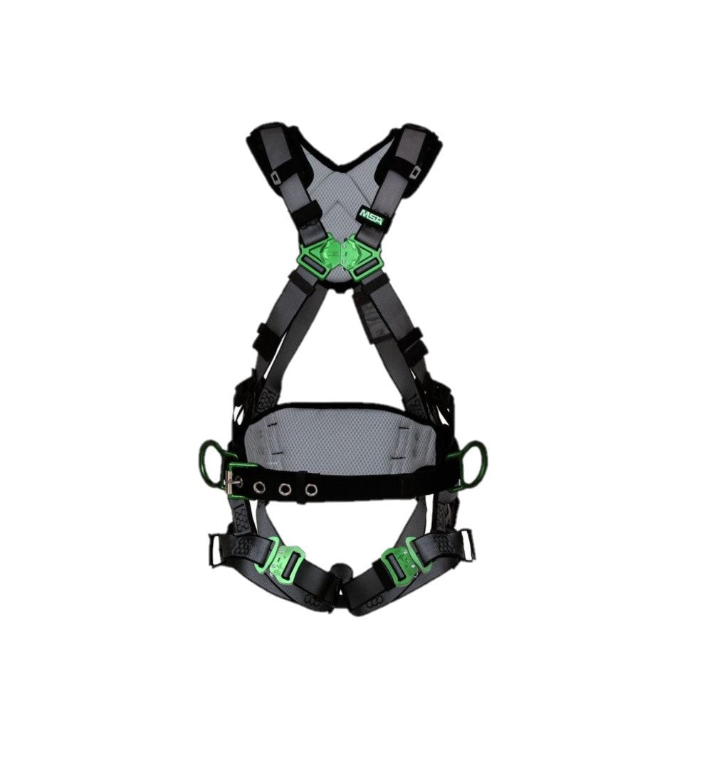 MSA MSA V-Fit Harness and Body Belt with Quick Connect Attachments, XLarge