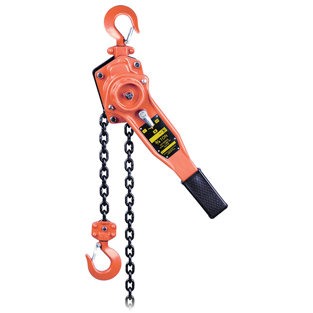 JET Tools JET Tools VLP-75-10 VLP Series Lever Chain Hoist — 3/4 Ton, 10' Lift