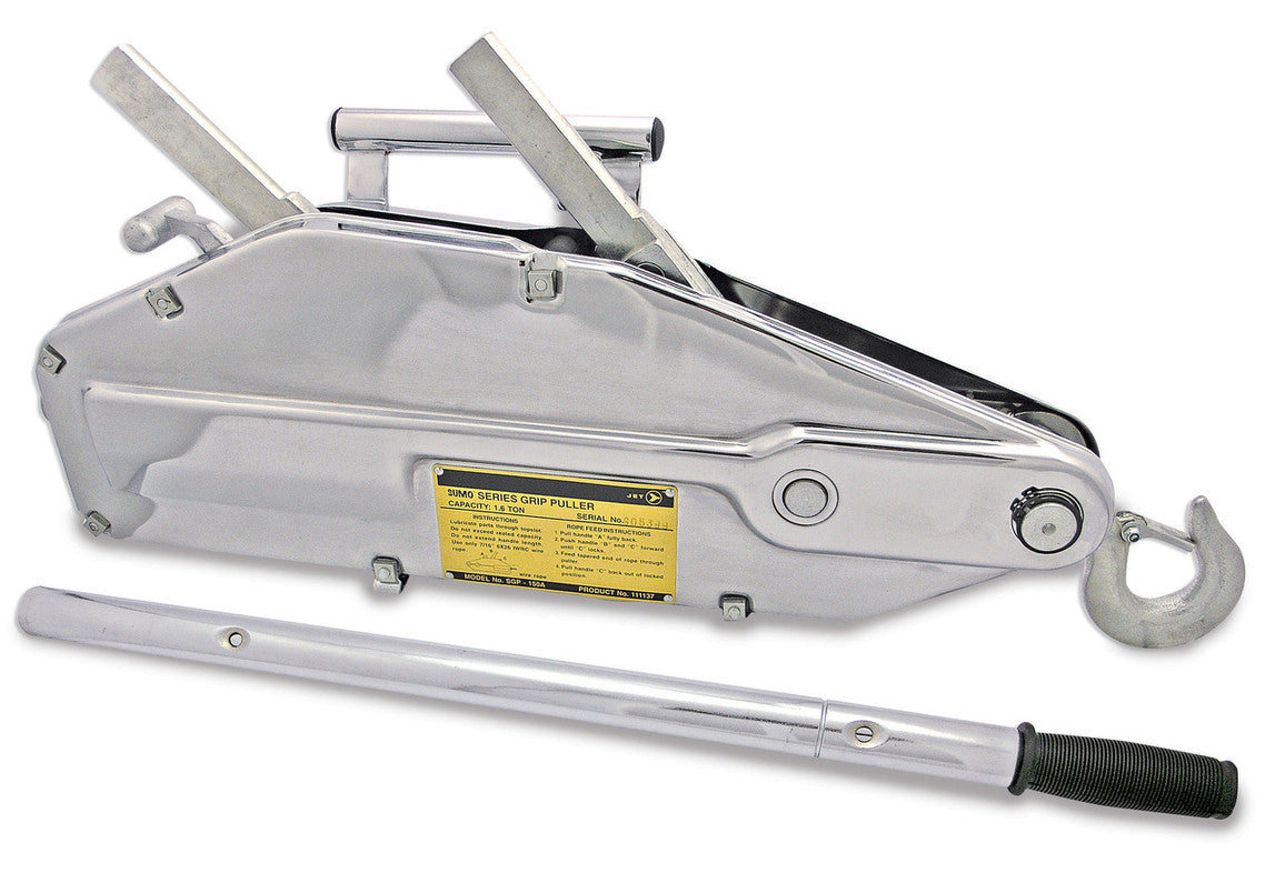 JET Tools JET Tools JGP-150A 1-1/2 Ton SUMO® Heavy Duty Grip Puller — Without Cable