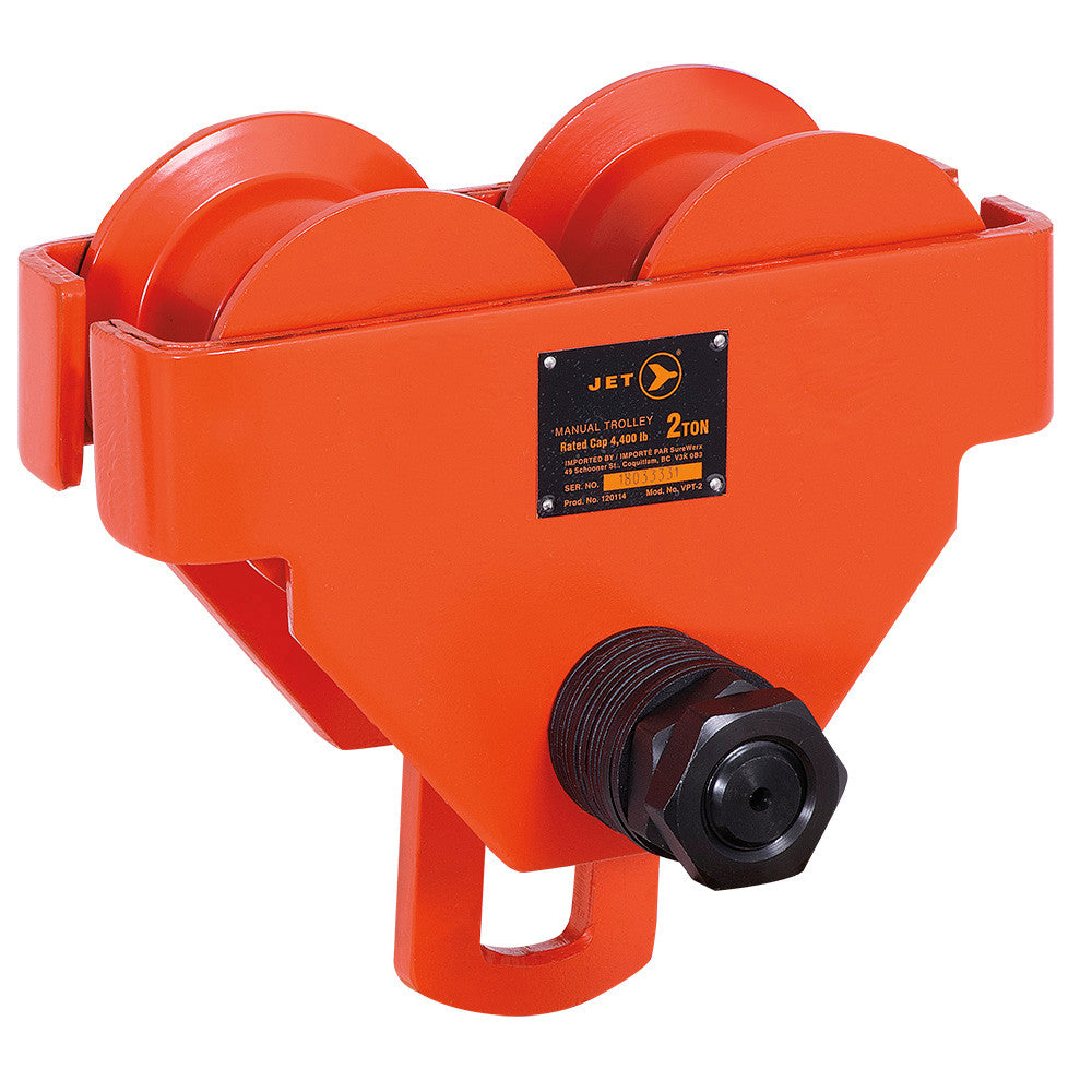 JET Tools JET Tools VPT-2 2 Ton VPT Series Manual Trolley