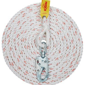ROPE LIFELINE WITH SNAP HOOK 100FT 5/8