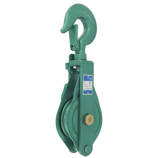JET Tools JET Tools SUW-130103 Single-Sheave Snatch Block – 3"
