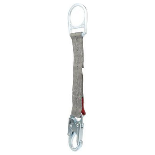 1.5FT D-RING EXTENS W/SNAP HOOK AT ONE END, D-RING AT OTHER END