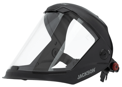 Maxview™ Series Face Shield – Full Brim HHIS Adapters – Chin and Side Guard