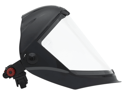 Maxview™ Series Face Shield – Full Brim HHIS Adapters – Chin and Side Guard