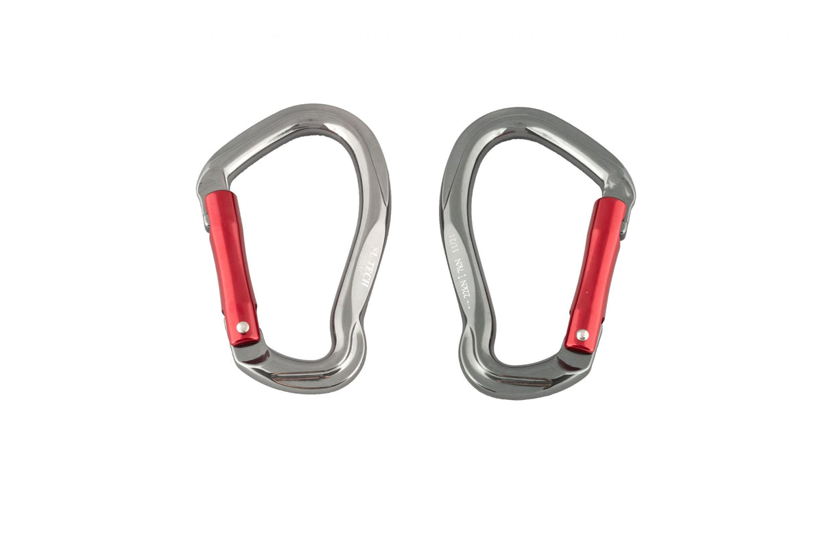SL TECH SL TECH Aluminium Bent Gate Carabiner 1550AC