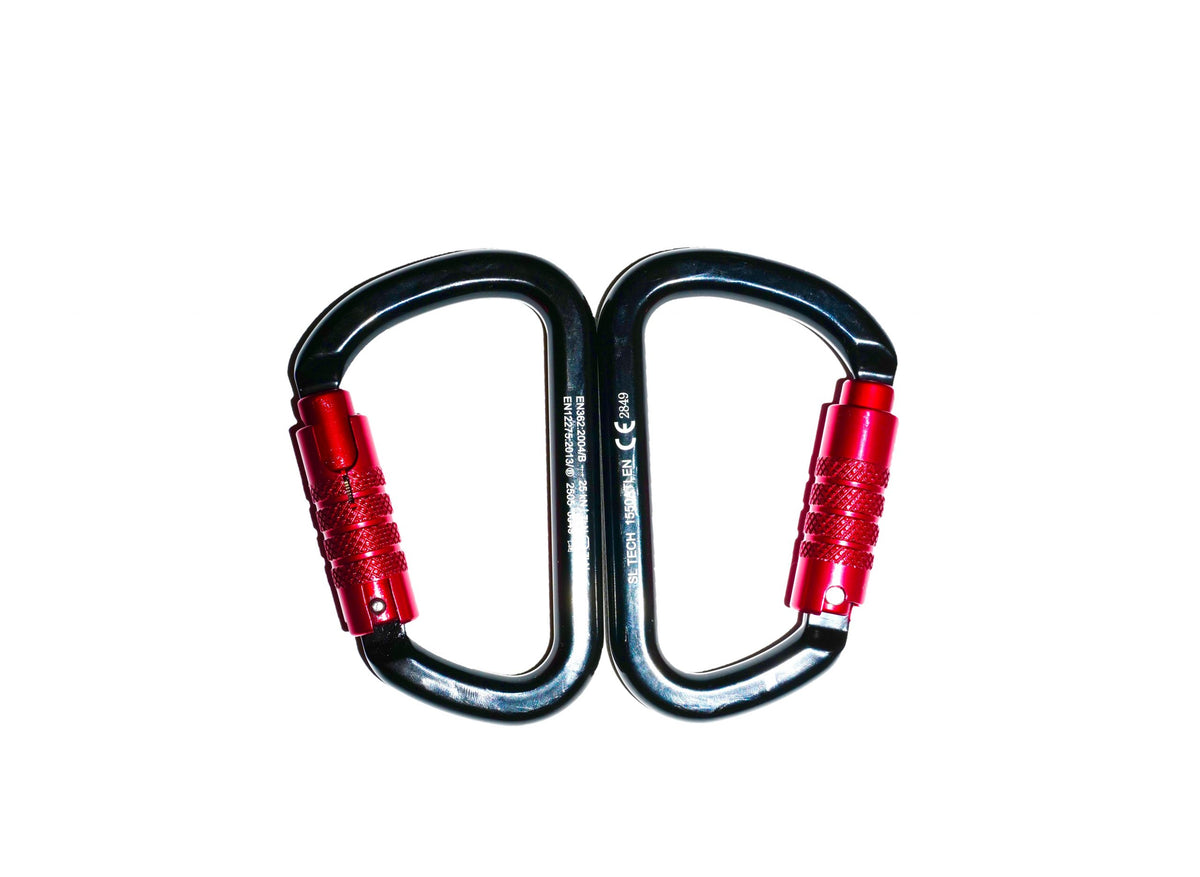 SL TECH SL TECH Three-Action Aluminium Carabiner, 1550ATLEN