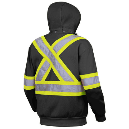Pioneer 3-in-1 Winter Jacket & Fleece Hoodie Combo Kit – Hi-Vis Orange/Black