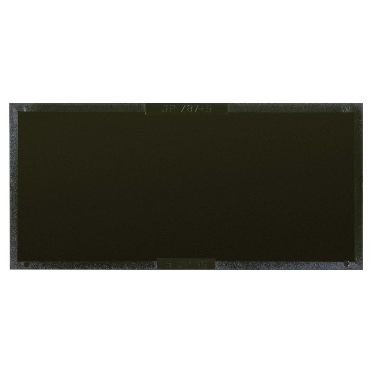 PASSIVE FILTER PLATE POLYCARBONATE - SHADE 10 - 2" X 4.25" FILTER DIMENSION