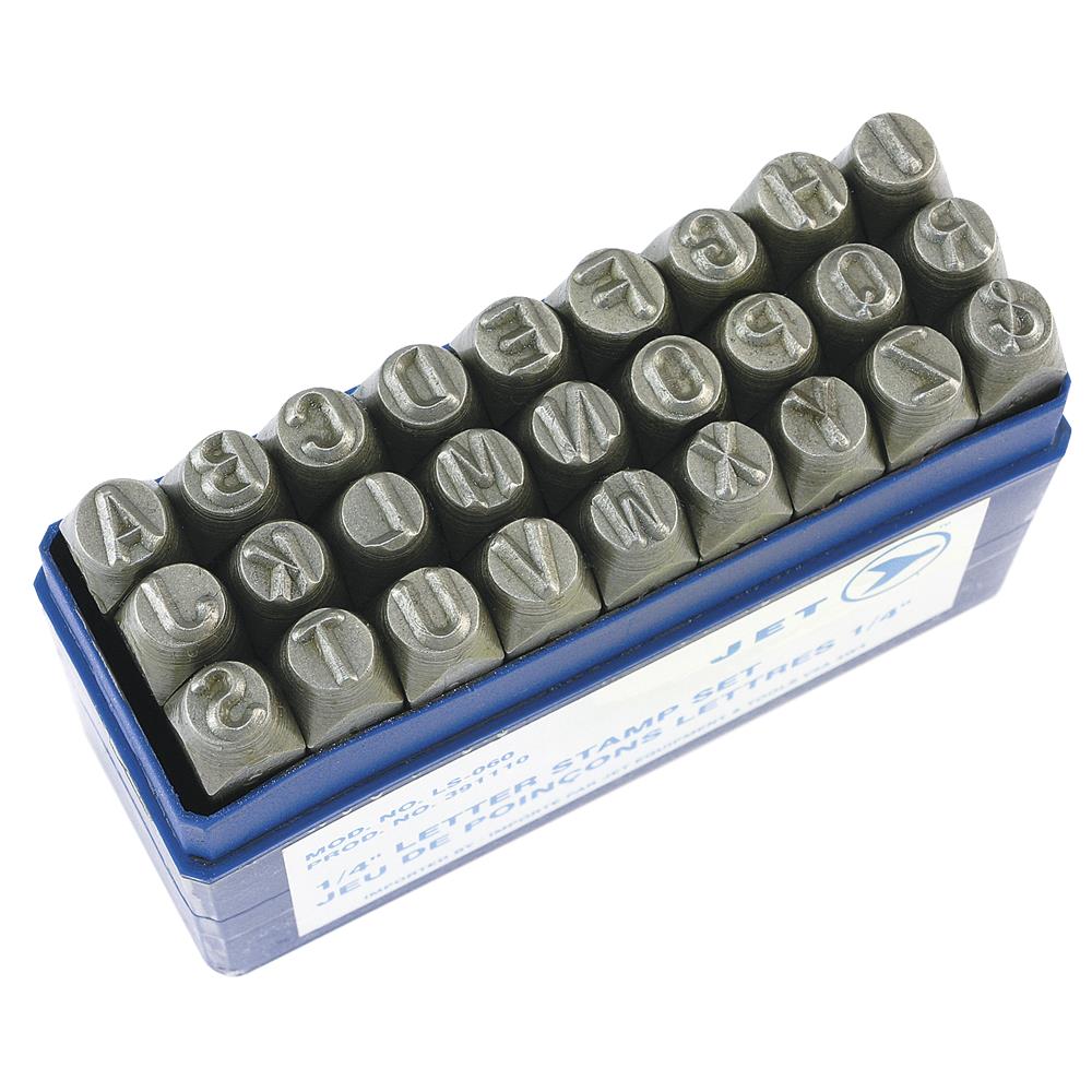 JET Tools JET Tools 391104 3 mm Letter Stamp Set
