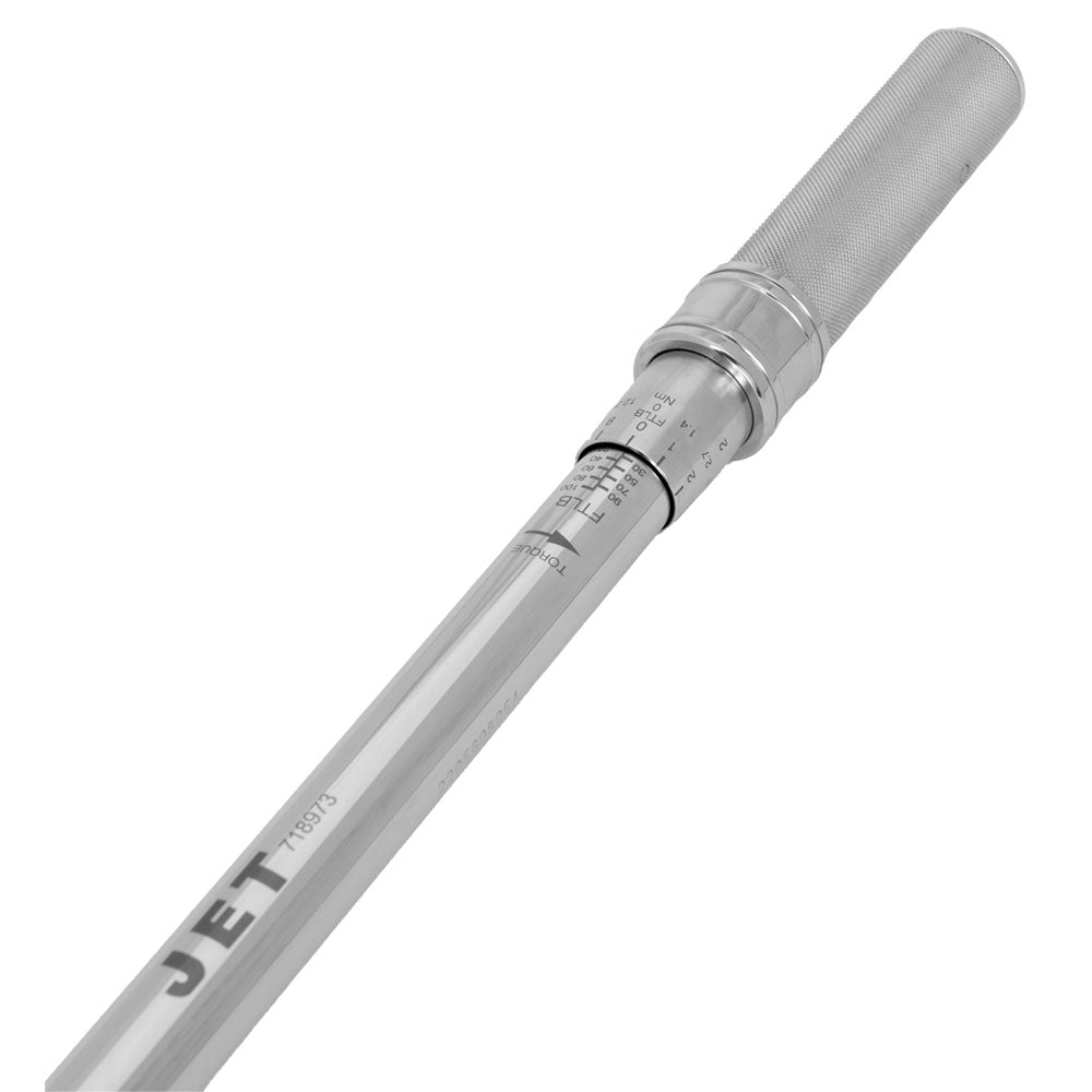 JET Tools JET Tools 718973 Industrial Series Torque Wrench — 3/8" DR, 20-100 ft-lb