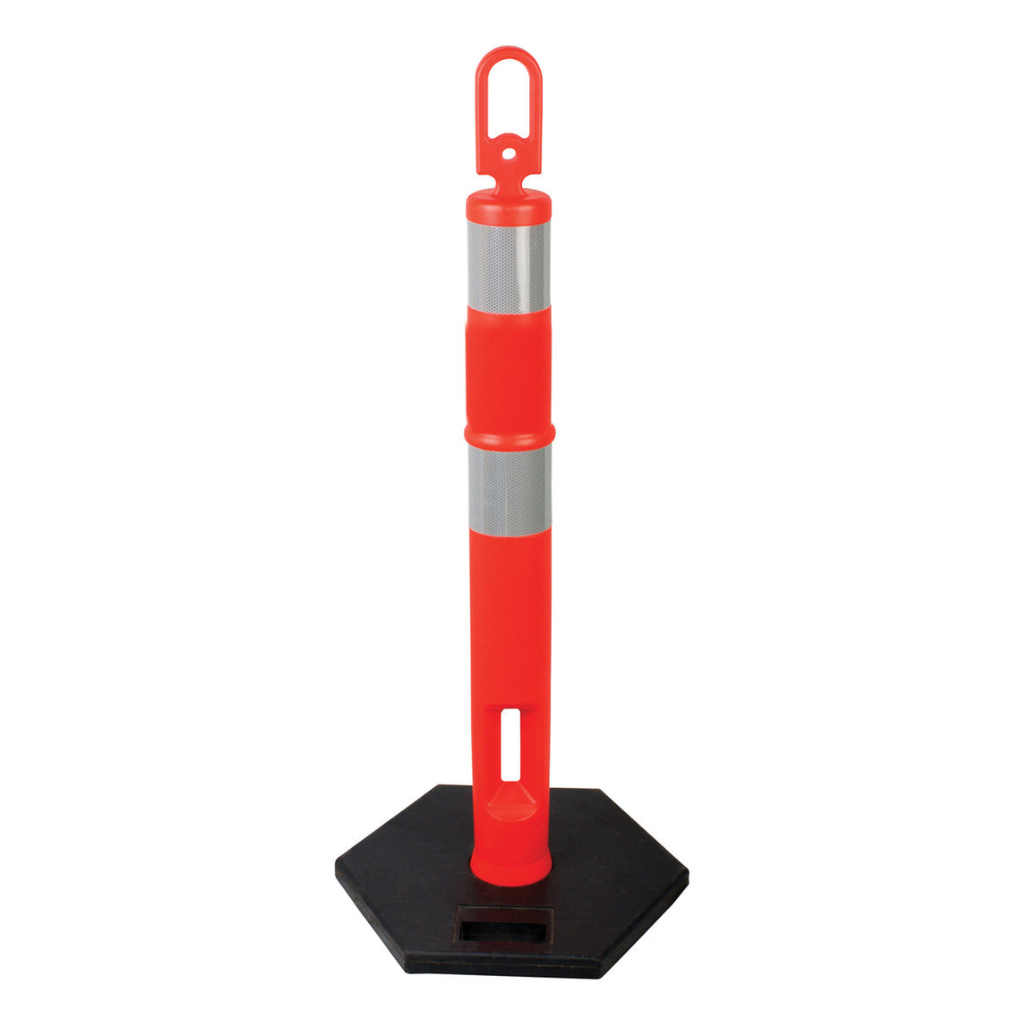 Pioneer Pioneer 192 Orange Loop-Top Delineator Posts – 44" (112 cm), Pack of 10