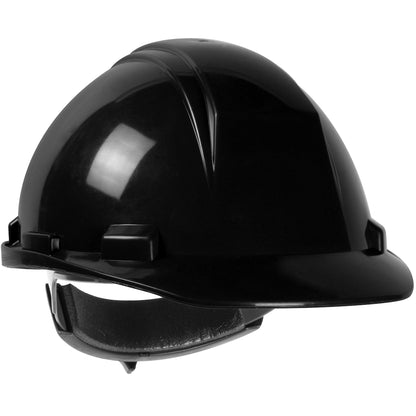 PIP Mont-Blanc Type 2 Safety Helmet, 4-Point Suspension, HP542R — Black