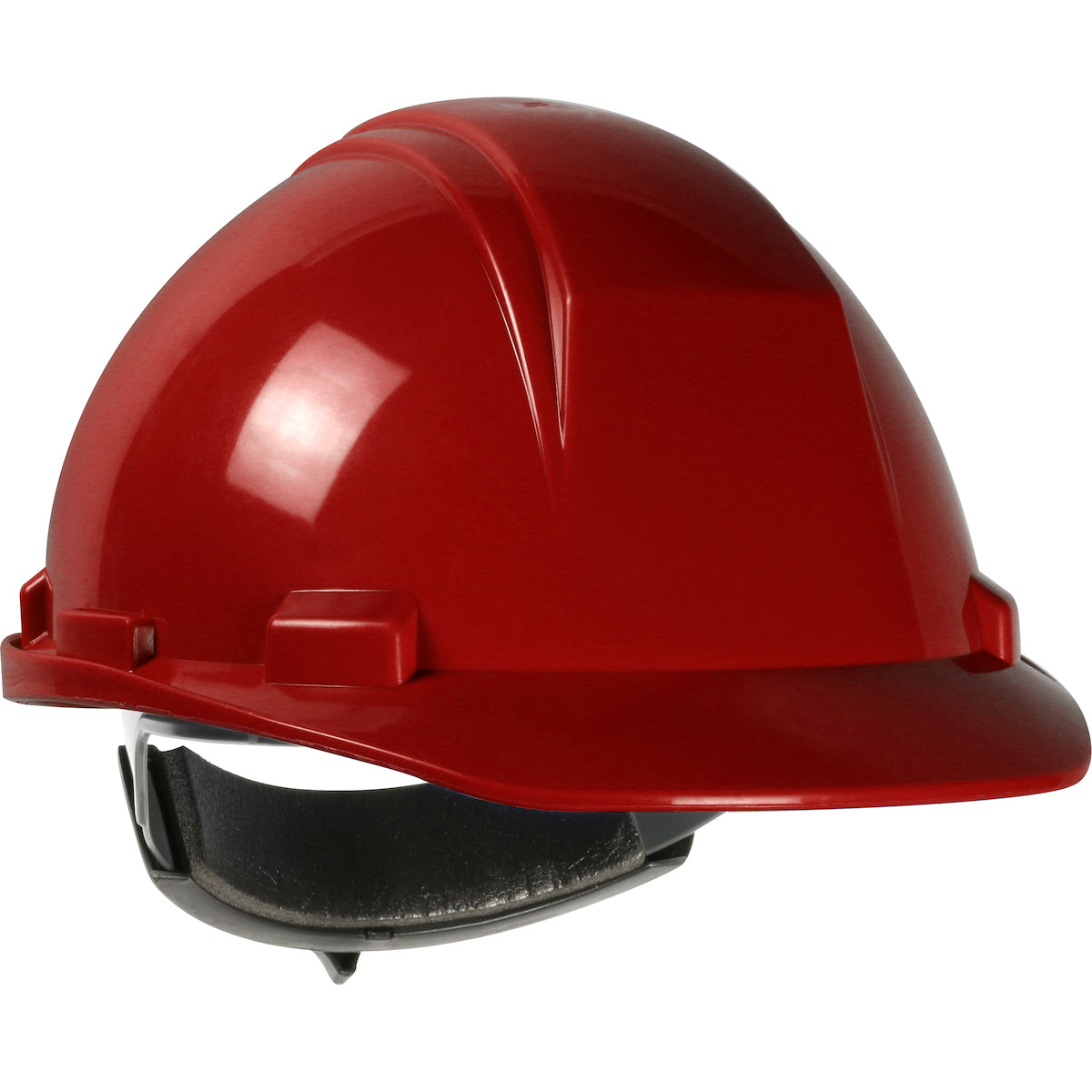 PIP Mont-Blanc Type 2 Safety Helmet, 4-Point Suspension, HP542R — Red