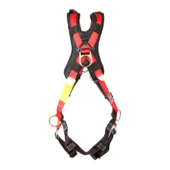 SL TECH CROSSED STYLE FALL PROTECTION HARNESS WITH SHOULDER PADS