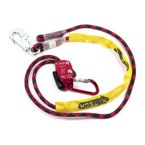 SL TECH POSITIONING LANYARD WITH ISC RAD ROPE GRAB ASSEMBLY