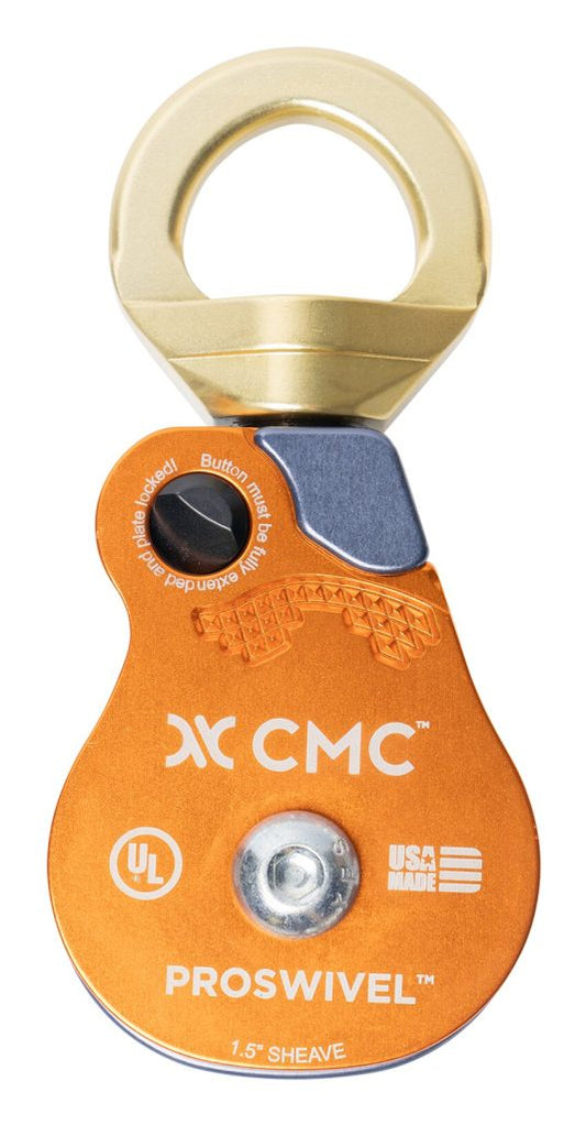 CMC SINGLE PROSWIVEL PULLEY - 1.5"