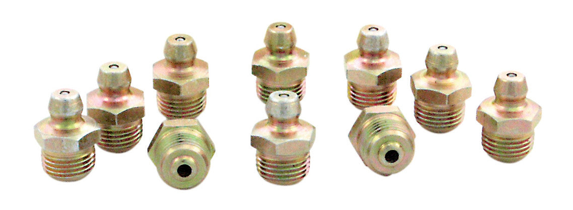 JET Tools JET Tools JGF-142800 Straight Fittings – 1/4"–28, 10 Pack