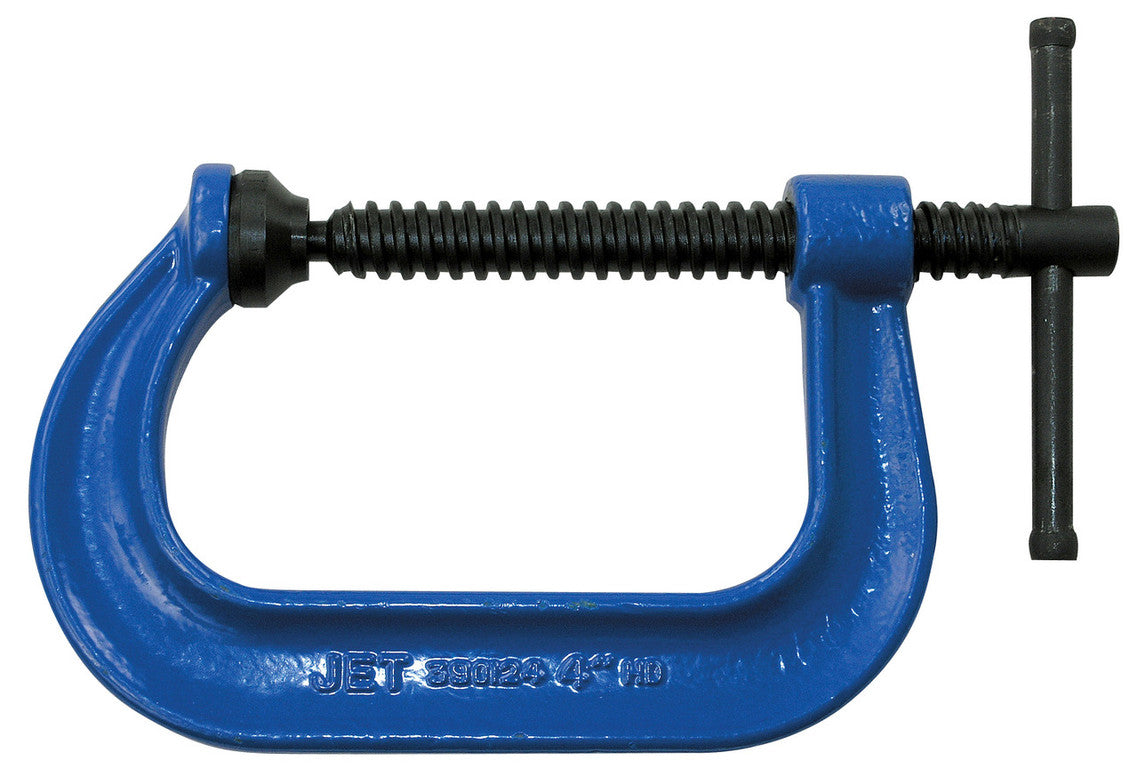 JET Tools JET Tools CC-4D 4" Deep C-Clamp – Heavy Duty