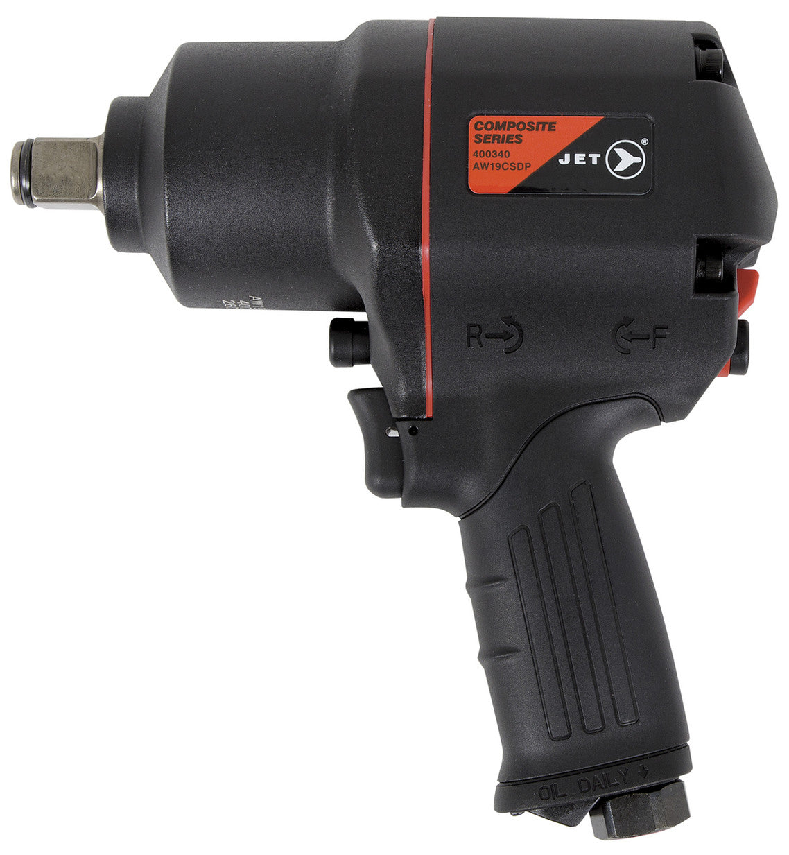 JET Tools JET Tools AW19CSDP 3/4" Drive Composite Impact Wrench – Super Heavy Duty