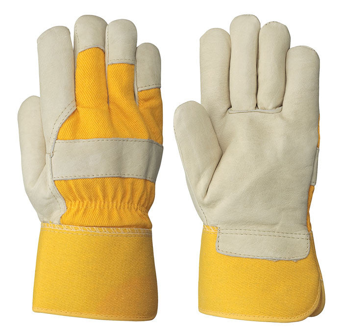 Pioneer Pioneer 530B Boa-Lined Cow-Grain Fitter’s Gloves – 6 Pack
