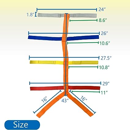 Spineboard strap allow safe and easy transfer for the patient. Quickly applied and fix the patient to the backboard comfortable for rescuers to carry with them in difficult terrain.
Saving half of the time for first aid, bright colors for identification immediatly, when tying the patient in precious time, color coding can quickly fix the patient according to the position.
Durable nylon, provide strong support and immobilization for the stretcher.
Suitable for spine boards or scoop stretchers.
Efficient for