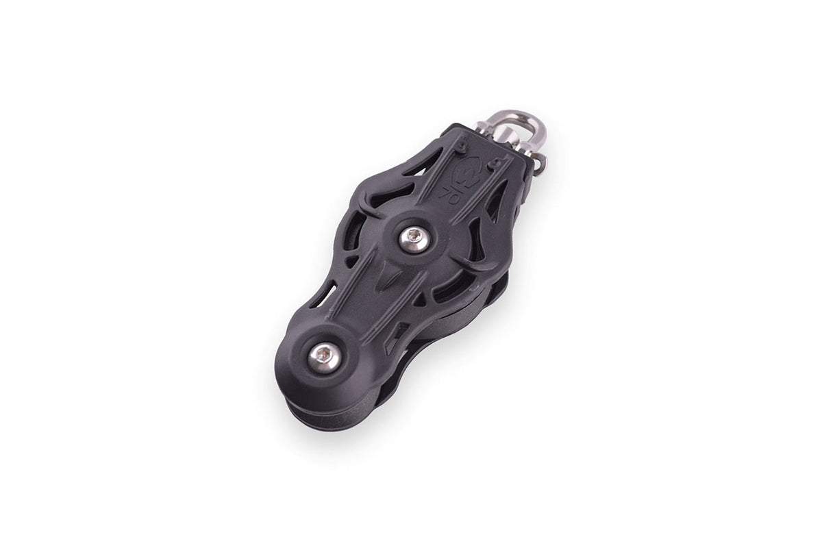 WICHARD Wichard Double Fiddle Pulley with Swivel, 64405