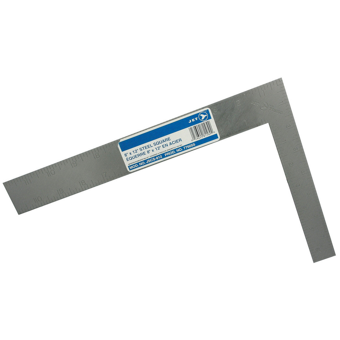 JET Tools JET Tools JSCS-812 8" x 12" Carpenter's Square
