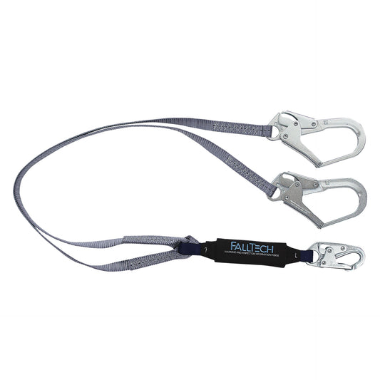 FallTech 6 FT Double-Leg Fall-Arrest Lanyard – C826073