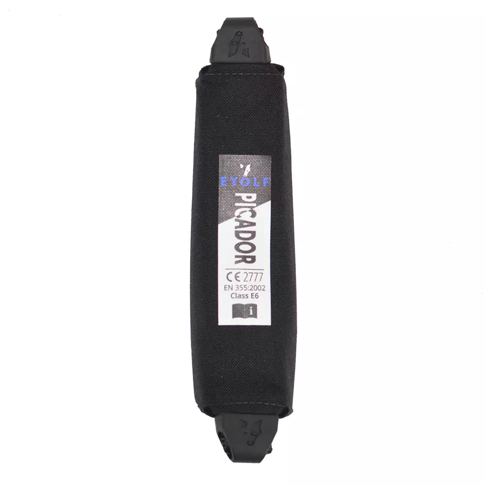 The Picador Energy Absorber have been created with a patented tear tape construction which provides a consistent result when deployed. The Picador doesn’t come with a plastic sealed wrap around the tear tape as we believe that the tear tape needs to be able to breathe and be inspected; something that isn’t possible when you have a clear wrap around it and especially an issue when it becomes wet, allowing mildew to grow underneath the wrap.

We also have chosen for a specially engineered webbing to avoid